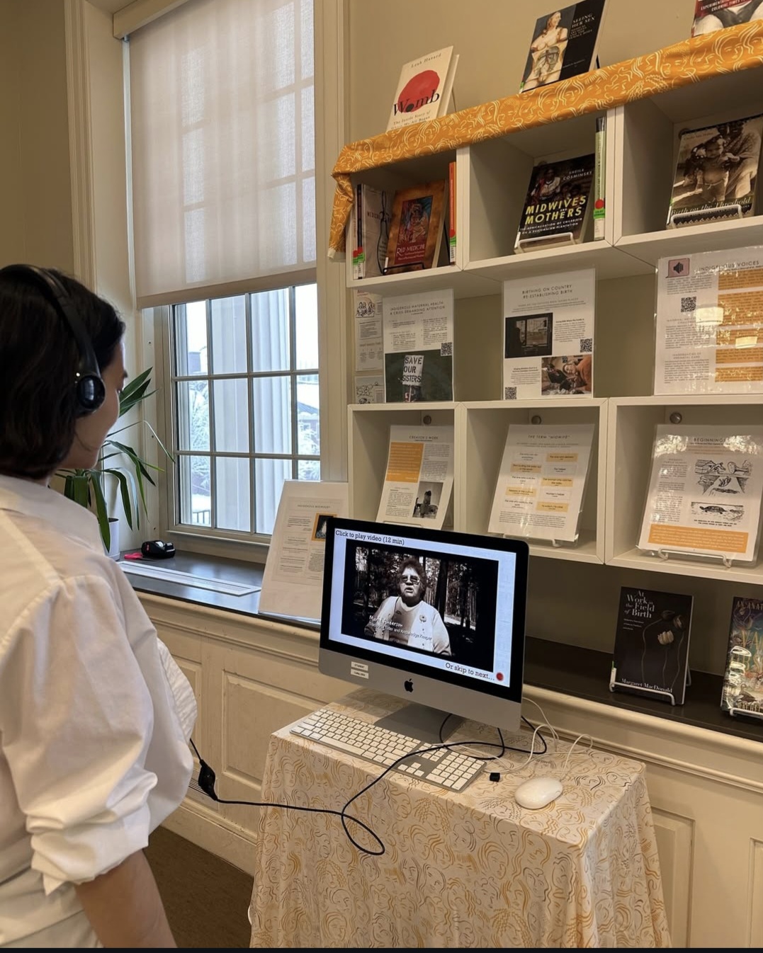 Indigenous Midwives student exhibit